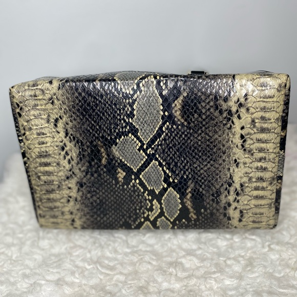 Furla Candy Bag Black with Snakeskin Accents - Picture 10 of 10